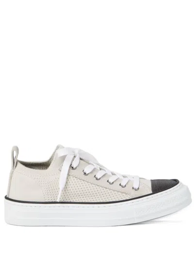 BRUNELLO CUCINELLI KNITTED SNEAKERS