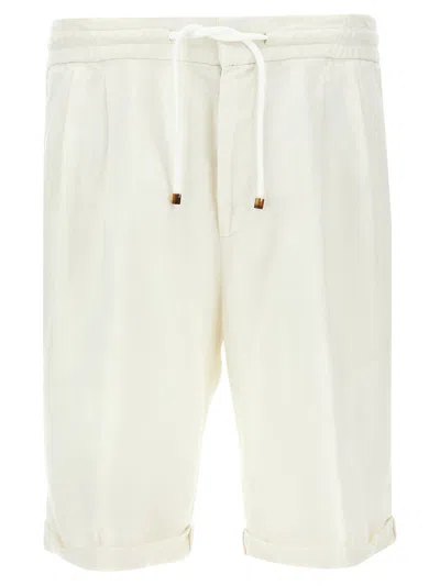 BRUNELLO CUCINELLI BRUNELLO CUCINELLI LINEN BERMUDA SHORTS