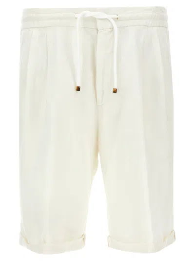 BRUNELLO CUCINELLI LINEN BERMUDA SHORTS