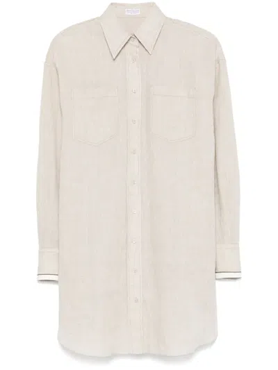 BRUNELLO CUCINELLI LINEN SHIRT