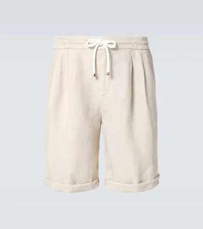 BRUNELLO CUCINELLI LINEN SHORTS