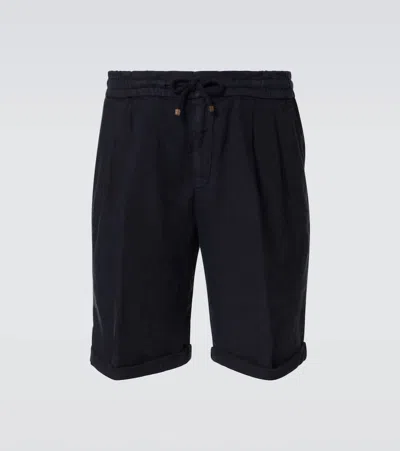 BRUNELLO CUCINELLI LINEN SHORTS