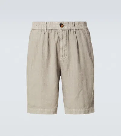 BRUNELLO CUCINELLI LINEN SHORTS