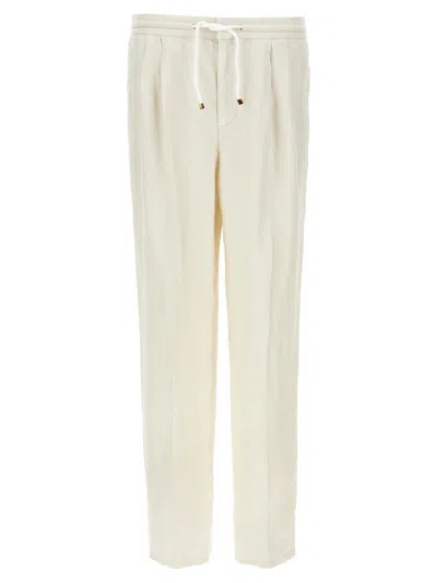 BRUNELLO CUCINELLI BRUNELLO CUCINELLI LINEN TROUSERS