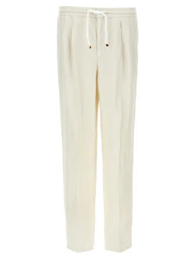 BRUNELLO CUCINELLI BRUNELLO CUCINELLI LINEN TROUSERS