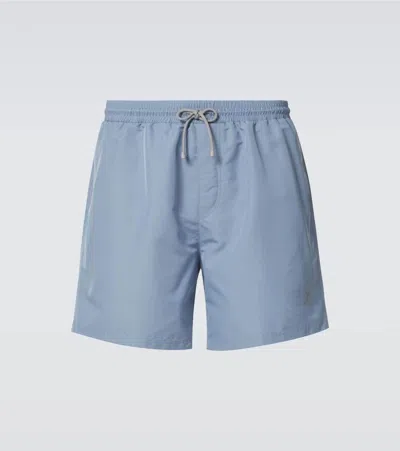 BRUNELLO CUCINELLI LOGO SWIM TRUNKS