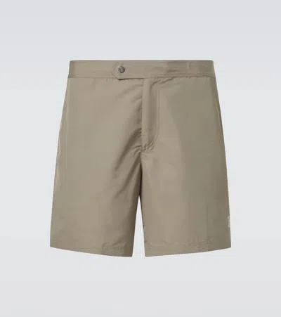 BRUNELLO CUCINELLI LOGO SWIM TRUNKS