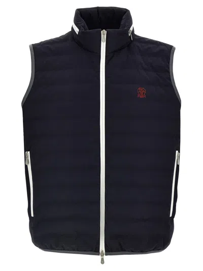 BRUNELLO CUCINELLI BRUNELLO CUCINELLI LOGO VEST