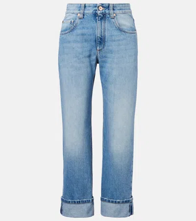 BRUNELLO CUCINELLI LOW-RISE STRAIGHT JEANS