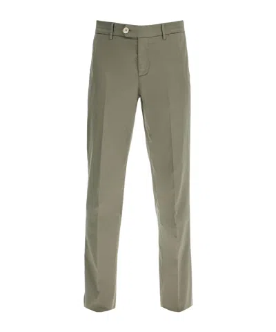 BRUNELLO CUCINELLI BRUNELLO CUCINELLI BELT-LOOPED TAPERED-LEG TROUSERS