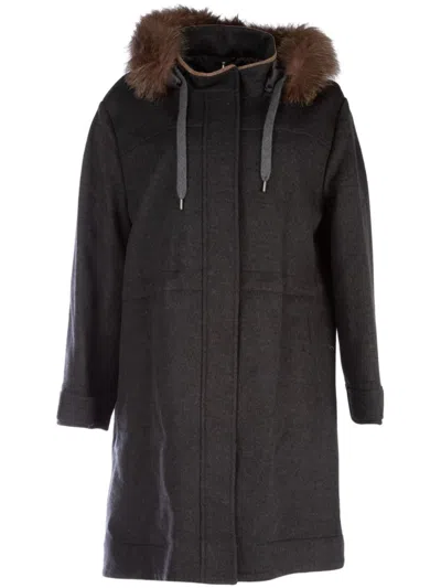 BRUNELLO CUCINELLI HOODED JACKET