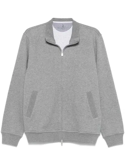 BRUNELLO CUCINELLI MÉLANGE-EFFECT SWEATSHIRT