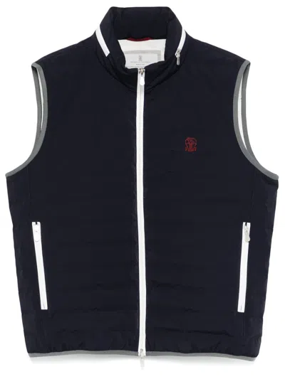 BRUNELLO CUCINELLI BRUNELLO CUCINELLI MEN NYLON DOWN VEST