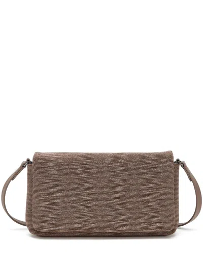 BRUNELLO CUCINELLI MONILI-CHAIN CROSS BODY BAG