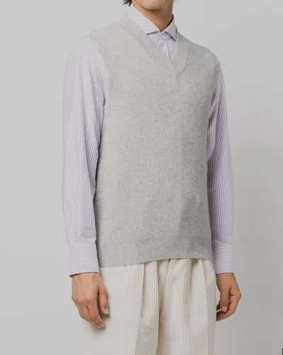 BRUNELLO CUCINELLI NWT$3400 BRUNELLO CUCINELLI MEN'S 100% CASHMERE V-NECK SWEATER VEST 50/40US A242