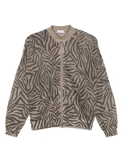BRUNELLO CUCINELLI OPEN-KNIT CARDIGAN