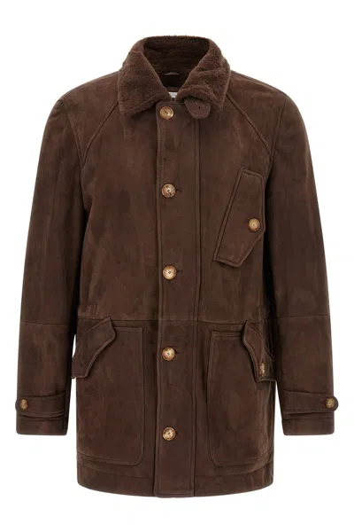 BRUNELLO CUCINELLI PARKA MODEL SHEEPSKIN JACKET