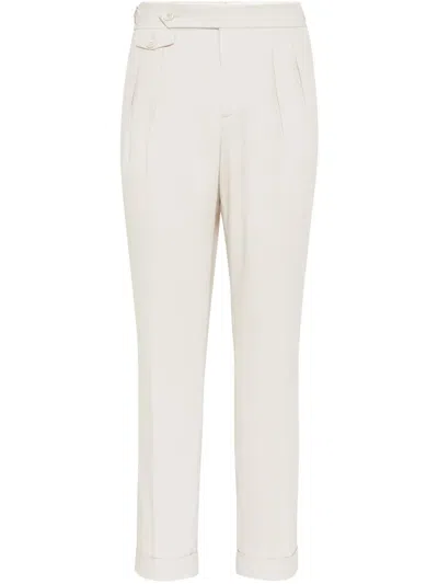 BRUNELLO CUCINELLI PLEATED TROUSERS