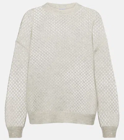 BRUNELLO CUCINELLI RIBBED-KNIT SWEATER