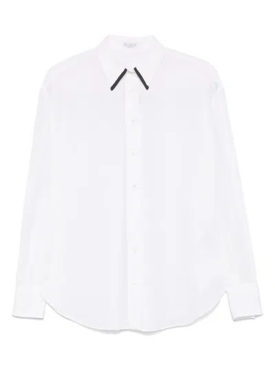 BRUNELLO CUCINELLI SILK SHIRT