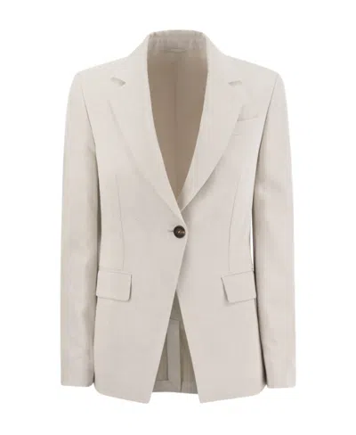 BRUNELLO CUCINELLI BRUNELLO CUCINELLI SINGLE-BREASTED BLAZER