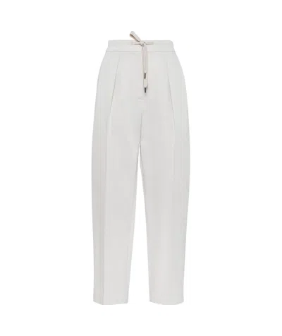 BRUNELLO CUCINELLI BRUNELLO CUCINELLI PLEATED STRAIGHT-LEG PANTS