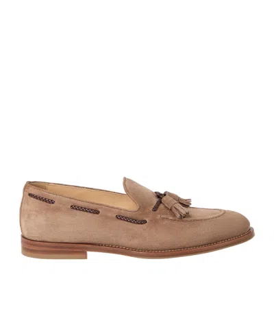 BRUNELLO CUCINELLI BRUNELLO CUCINELLI TASSEL DETAILED SLIP-ON LOAFERS