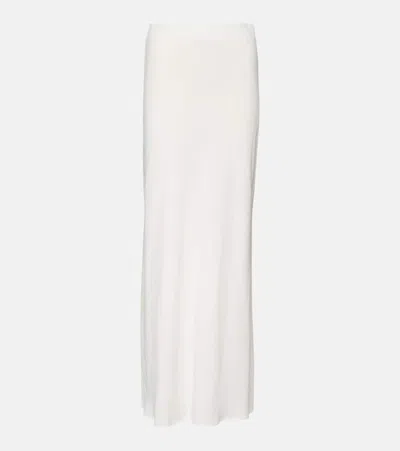 BRUNELLO CUCINELLI TWILL MAXI SKIRT