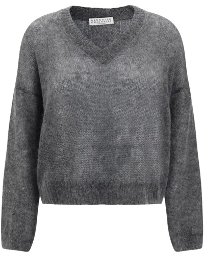 BRUNELLO CUCINELLI V-NECK SWEATER