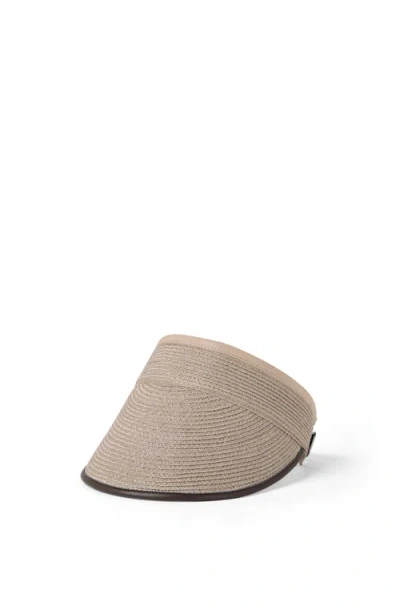 BRUNELLO CUCINELLI BRUNELLO CUCINELLI VISOR WITH MONILI