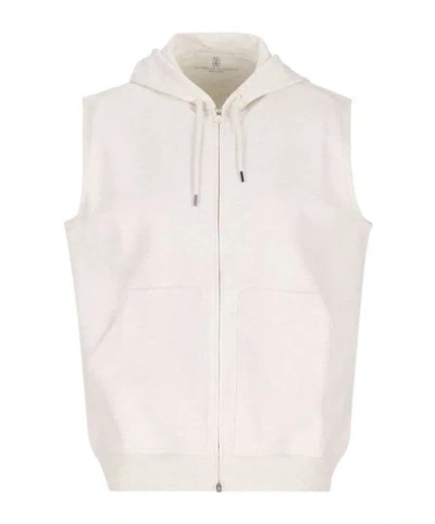 BRUNELLO CUCINELLI BRUNELLO CUCINELLI ZIPPED JACKET