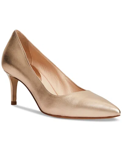 BRUNO MAGLI WOMEN'S TARA CAPPED-TOE PUMPS