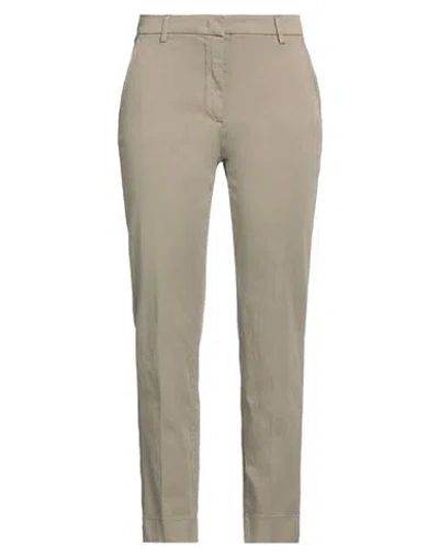 BRUNO MANETTI BRUNO MANETTI WOMAN PANTS MILITARY GREEN SIZE 4 COTTON, ELASTOMULTIESTER, ELASTANE