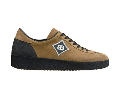 BRÜTTING BRÜTTING ASTROTURFER LAUFSCHUH SNEAKER MADE IN GERMANY BRAUN VELOUR 102401