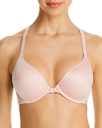 B.TEMPT'D BY WACOAL B. TEMPT'D BY WACOAL FUTURE FOUNDATION LACE-RACERBACK FRONT-CLOSE CONTOUR BRA