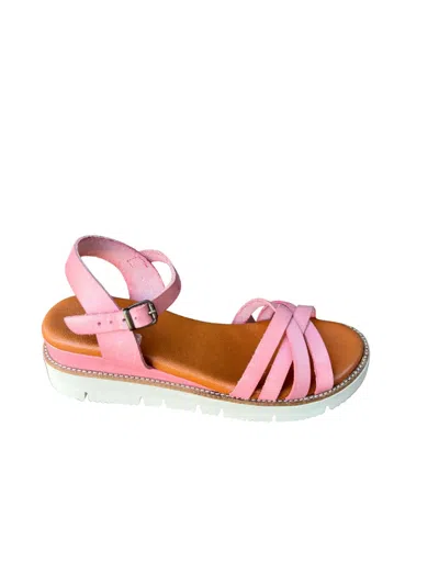 BTU BY BERTUCHI WOMEN MADDY SANDAL IN SALMON