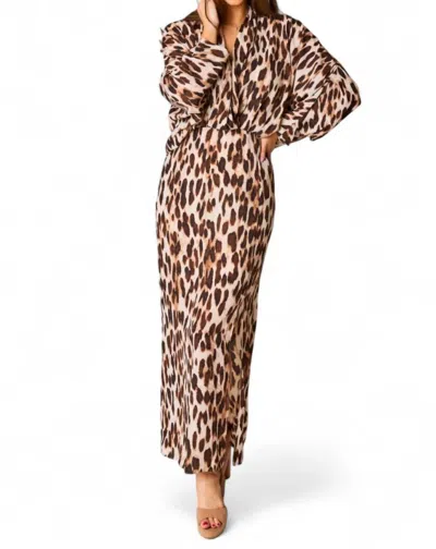 BUDDYLOVE JUDE LONG SLEEVE MAXI DRESS IN KIARA