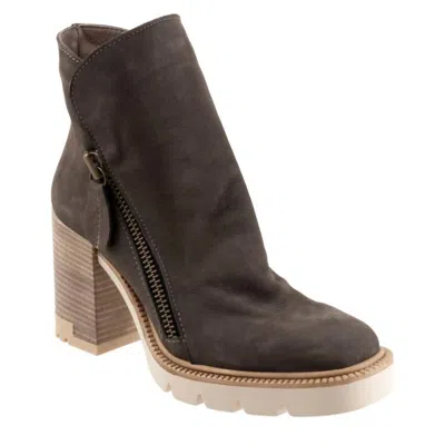 BUENO WOMEN'S ELLIOT BOOT IN STONE NUBUCK