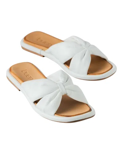 BUENO WOMEN'S EMILY SANDALS IN WHITE