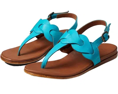 BUENO WOMEN'S WHITNEY SANDALS IN TURQ