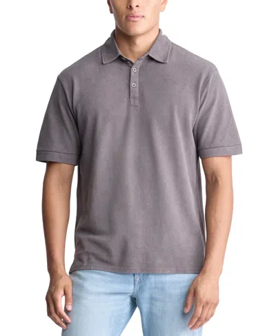 BUFFALO DAVID BITTON MEN'S KABOLD COTTON WASHED POLO SHIRT