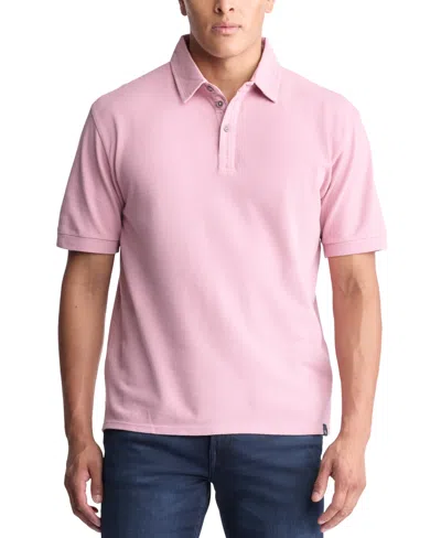 BUFFALO DAVID BITTON MEN'S KABOLD COTTON WASHED POLO SHIRT