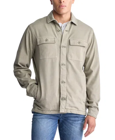 BUFFALO DAVID BITTON MEN'S SALTO RELAXED-FIT UTILITY SHIRT JACKET