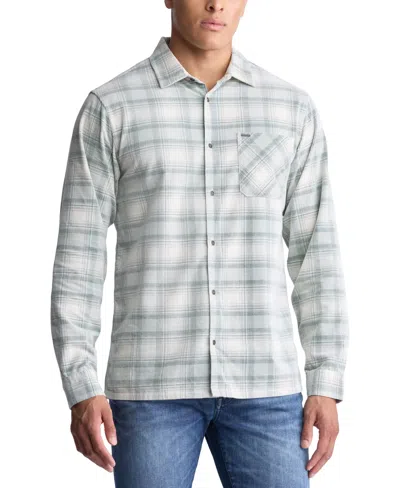 BUFFALO DAVID BITTON MEN'S SATRO CLASSIC-FIT PLAID BUTTON-DOWN CORDUROY SHIRT