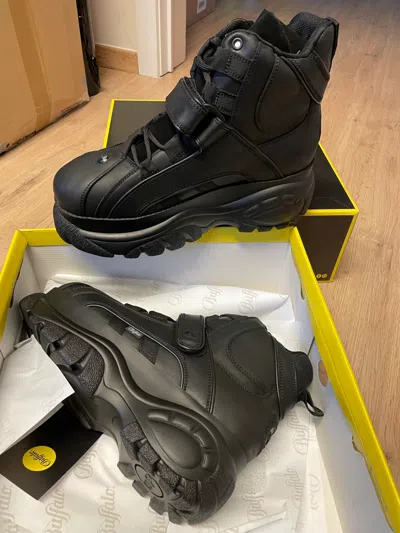 BUFFALO BUFFALO LONDON 1348-14 2.0 SCHWARZ BLACK FÜR HERREN - NEU - GRÖSSEN BIS 46