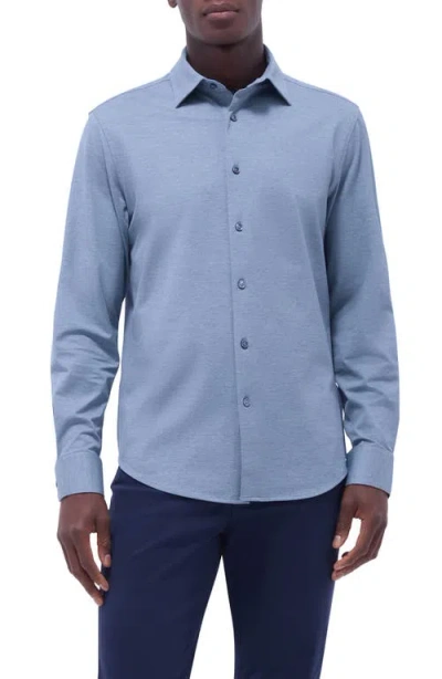 BUGATCHI BUGATCHI JAMES OOOHCOTTON® BUTTON-UP SHIRT
