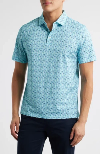 BUGATCHI BUGATCHI VICTOR OOOHCOTTON® GEO PRINT POLO