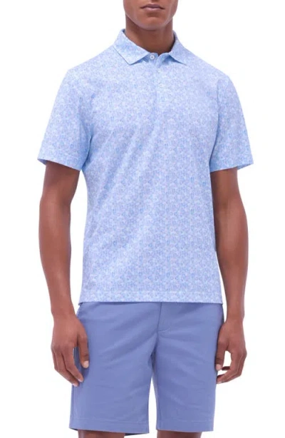 BUGATCHI BUGATCHI VICTOR OOOHCOTTON® LEAF PRINT POLO