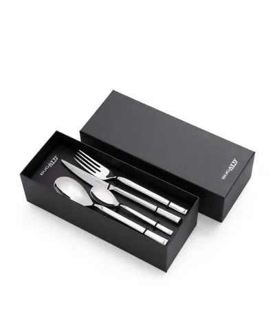 BUGATTI PURO STAINLESS STEEL 24-PIECE CUTLERY SET