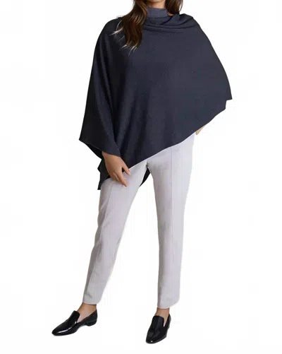 BUKI TECH PONCHO IN CHARCOAL GREY